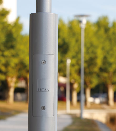 Braccio per lampione stradale moderno in acciaio al carbonio - SR - Setga