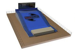 Scivolo dritto - WAVESURFER FLOATING DOCK - Arihant Industrial Corporation Limited - per parco acquatico / multiplo