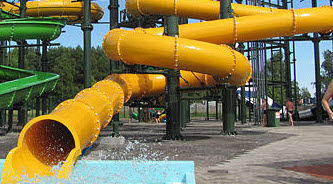 Scivolo girevole - CLOSED BODY - Arihant Industrial Corporation Limited - per parco giochi / tubolare