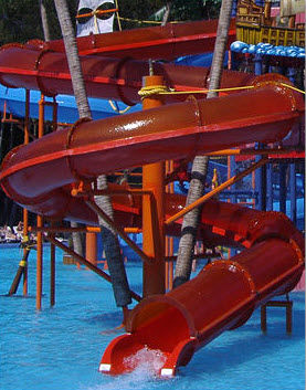 Scivolo girevole - TYPHOON TUNNEL - Arihant Industrial Corporation Limited - per parco acquatico / tubolare
