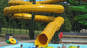 Scivolo girevole - THUNDER TUNNEL - Arihant Industrial Corporation Limited - per parco acquatico / tubolare