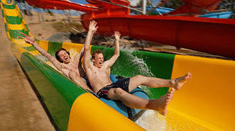 Scivolo dritto - THUNDER CRUISE - Arihant Industrial Corporation Limited - per parco acquatico / per ciambelle gonfiabili