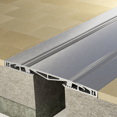Giunto di dilatazione in alluminio - K PAD - Tecno K Giunti - da pavimento / per giunti / per terrazza