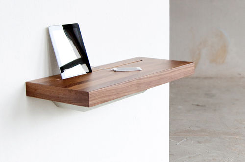 Mensola - STAGE - SPELL - contemporaneo / in legno / con presa di corrente integrata