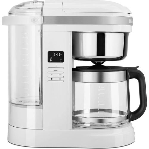 Macchina da caffè a filtro - 5KCM1208EOB - Kitchenaid France - automatica / bianca / con schermo TFT LCD