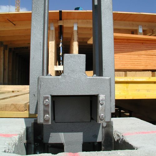 Apparecchio d'appoggio strutturale - RESTON-LINEAR - Mageba - in acciaio / per costruzione di ponti
