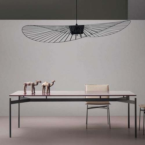 Tavolo contemporaneo - Dub - My Home Collection - in rovere / in MDF laccato / in vetro temprato