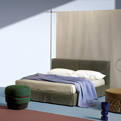 Letto matrimoniale - Dress - My Home Collection - contemporaneo / imbottito / con testiera imbottita