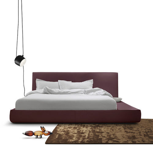 Letto matrimoniale - LongIsland - My Home Collection - contemporaneo / imbottito / con testiera