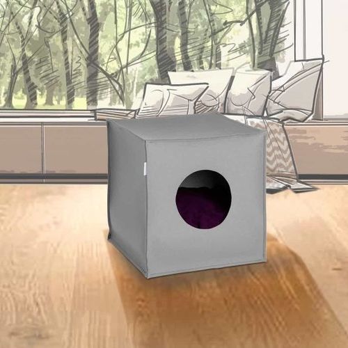 Cuccia per gatto in feltro - MOOD - pet.interiors - in cotone / in lana / in velluto
