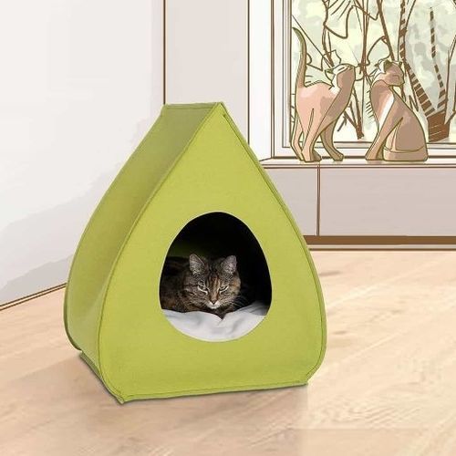 Cuccia per gatto in cotone - PINA - pet.interiors - in lana / in velluto