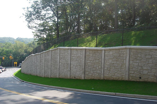 Muro di contenimento in cemento armato - The Fort Miller Co. - in acciaio / modulare / prefabbricato