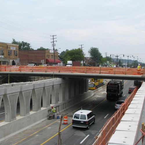 Ponte in cemento armato - EASTERN AVE. - The Fort Miller Co. - a travi / prefabbricato / modulare