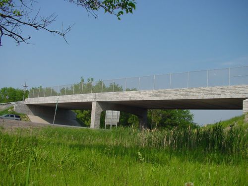 Ponte in cemento armato - FARMINGTON/HOOK - The Fort Miller Co. - in calcestruzzo prefabbricato / a travi / per strada