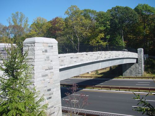 Ponte in cemento armato - TACONIC STATE PARKWAY - The Fort Miller Co. - a travi / pedonale / prefabbricato