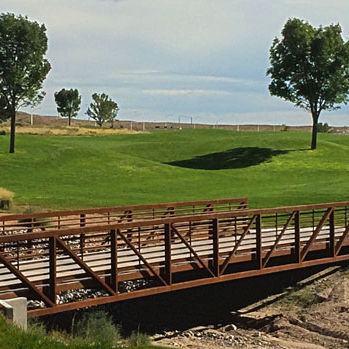 Ponte in acciaio - EXPRESS® CONTINENTAL - Contech - reticolare / pedonale