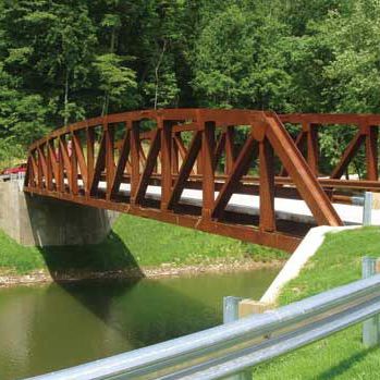 Ponte in metallo - COLONIAL - Contech - reticolare / pedonale