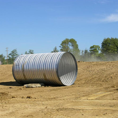 Condotto in metallo - HEL-COR® - Contech - in acciaio / in acciaio galvanizzato / per sistema di drenaggio