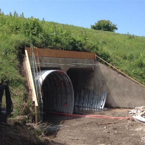 Lamiera ondulata - LINER PLATE - Contech - ad arco / in acciaio / in alluminio