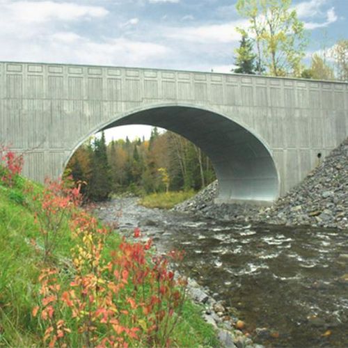 Canale di scolo in alluminio - SUPER-SPAN™ - Contech - per sistema di drenaggio
