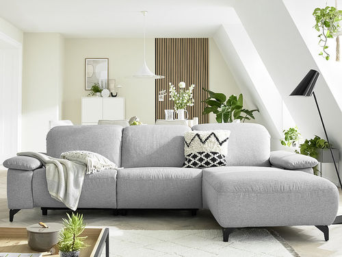 Divano modulare - MR 370 - Musterring - contemporaneo / in tessuto / in pelle