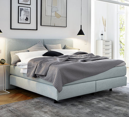 Letto matrimoniale - EFORMA - Musterring - contemporaneo / imbottito / con testiera imbottita