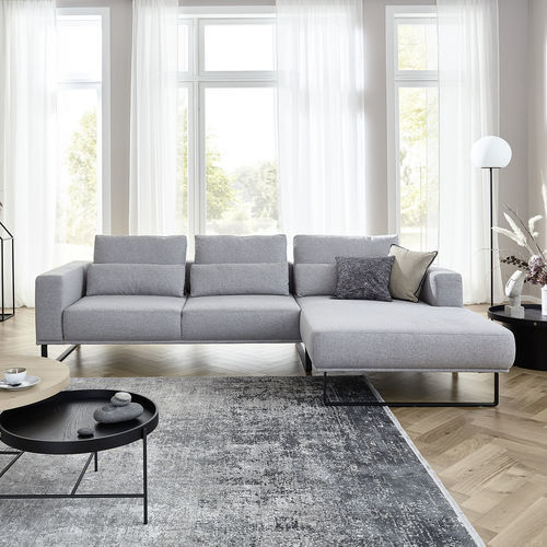Divano modulare - JUSTB! PM100 - Musterring - contemporaneo / in tessuto / in pelle