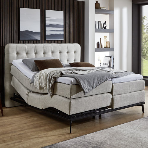 Letto matrimoniale - DENIA - Musterring - contemporaneo / imbottito / con testiera imbottita