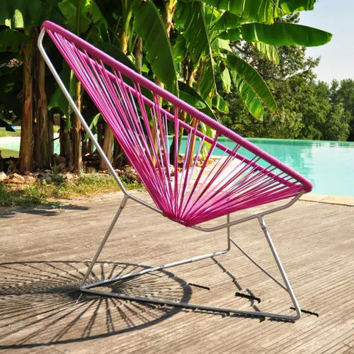 Poltrona contemporanea - Acapulco - BOQA - in lino / in pelle / in PVC