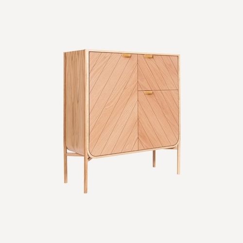 Comò alto - MARIUS - Harto - contemporaneo / in MDF / in rovere