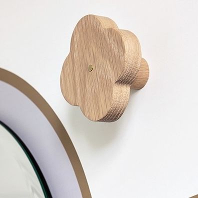 Appendiabiti da parete contemporaneo - ANDRÉE - Harto - in quercia naturale / in legno tinto / individuale