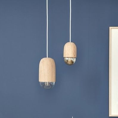 Lampada a sospensione - LUCE - Harto - in rovere / contemporanea / con cavo