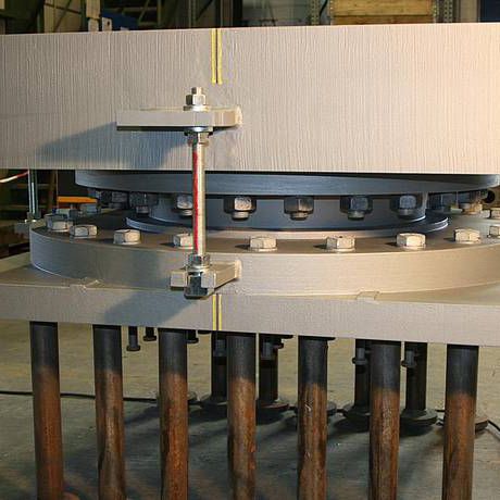 Apparecchio d'appoggio strutturale - UPLIFT - Maurer SE - sferico / in metallo / per costruzione di ponti