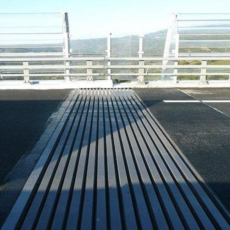 Giunto di dilatazione in acciaio - SWIVEL JOIST - Maurer SE - per costruzione di ponti / carrabile / impermeabile
