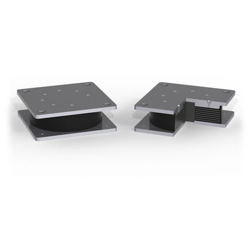 Apparecchio d'appoggio strutturale - E-SAFE : LRB - Agom Metal Rubber engineering - antivibratorio / sismico / in elastomero