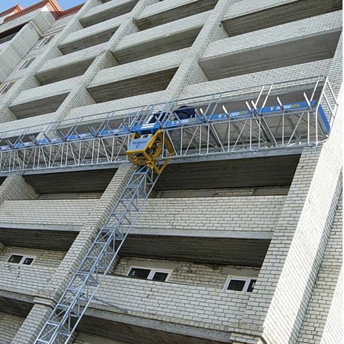 Piattaforma elevatrice da lavoro - T30 - Pilosio - per facciate / ad uso professionale / per uso residenziale