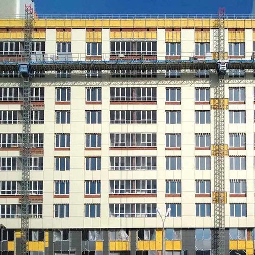 Piattaforma elevatrice da lavoro - T40 - Pilosio - per facciate / ad uso professionale / per uso residenziale