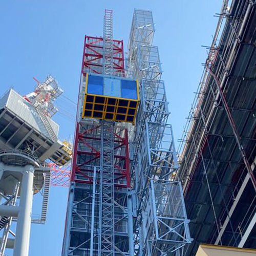 Montacarichi per carichi pesanti - Pilosio - per alloggi collettivi / per cantiere / industriale
