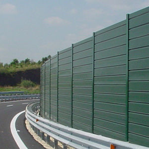 Barriera antirumore con pannelli modulari - CIR ambiente - in alluminio / per autostrada