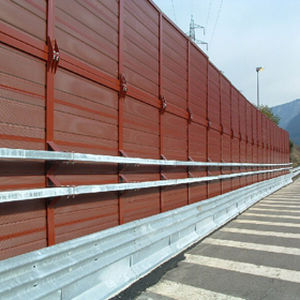 Barriera antirumore con pannelli modulari - INTEGRATED - CIR ambiente - in lamiera d'acciaio / in alluminio / in poliestere