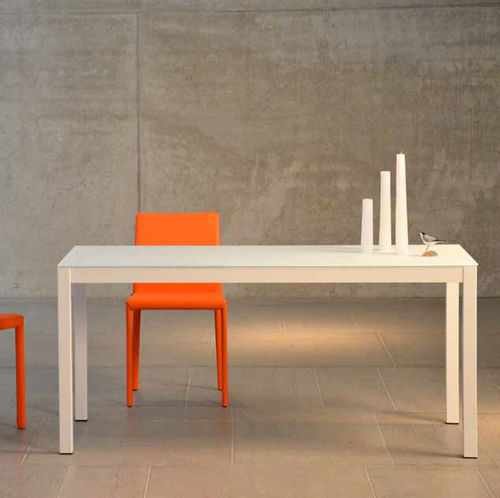 Tavolo contemporaneo - QUADRAT - Jankurtzmöbel - in vetro / rettangolare / quadrato