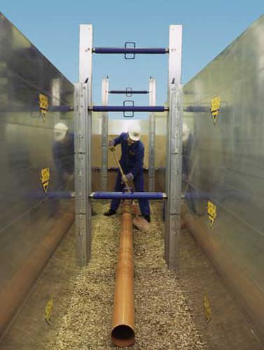 Blindaggio in alluminio - 250  - SBH Tiefbautechnik