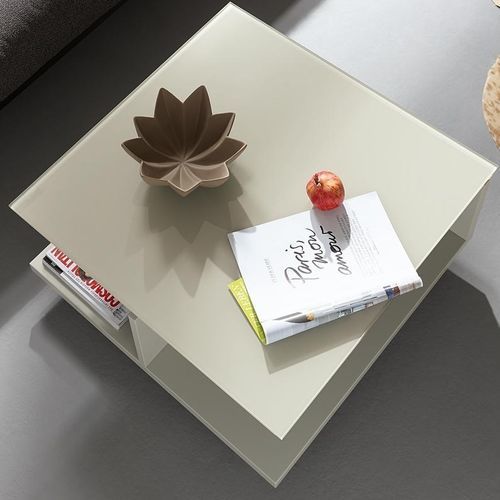 Tavolino basso contemporaneo - CT 18 - NOW! By Hülsta - in noce / in legno laccato / in quercia naturale