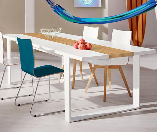 Tavolo da pranzo contemporaneo - ЕТ17 - NOW! By Hülsta - in rovere / in noce / in legno laccato