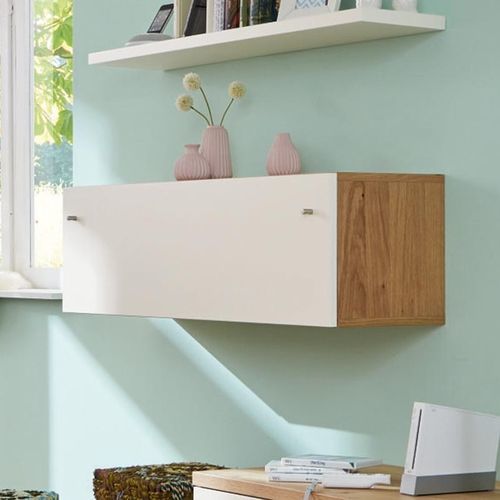 Credenza a muro - TIME - NOW! By Hülsta - contemporanea / in legno laccato / con ante battenti