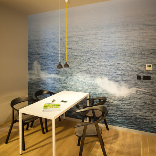 Sedia contemporanea - RHOMB - prostoria - da interno / in legno massiccio / per uso residenziale