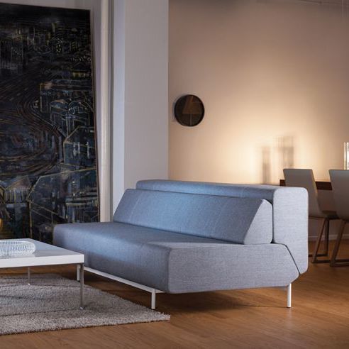 Divano letto - PIL-LOW - prostoria - contemporaneo / in tessuto / reclinabile