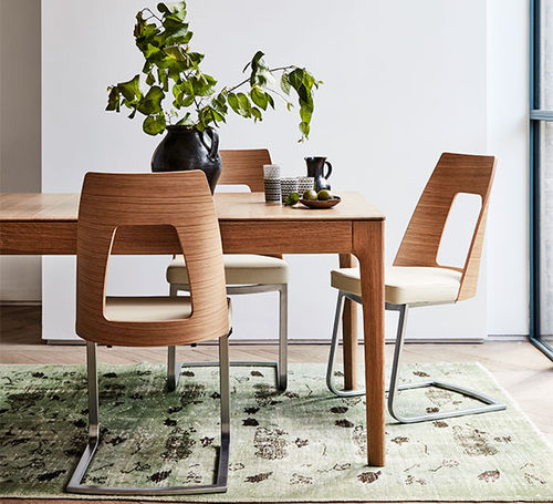 Sedia da pranzo contemporanea - ROMANA : 2645 - ercol - da interno / in tessuto / in pelle