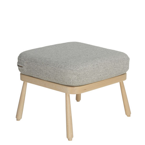 Poggiapiedi classico - EVERGREEN - ercol - in tessuto / in faggio