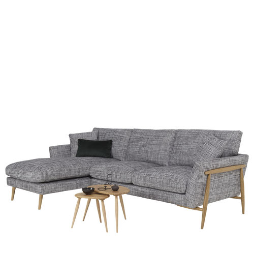 Divano modulare - FORLI - ercol - contemporaneo / in tessuto / per cuscini